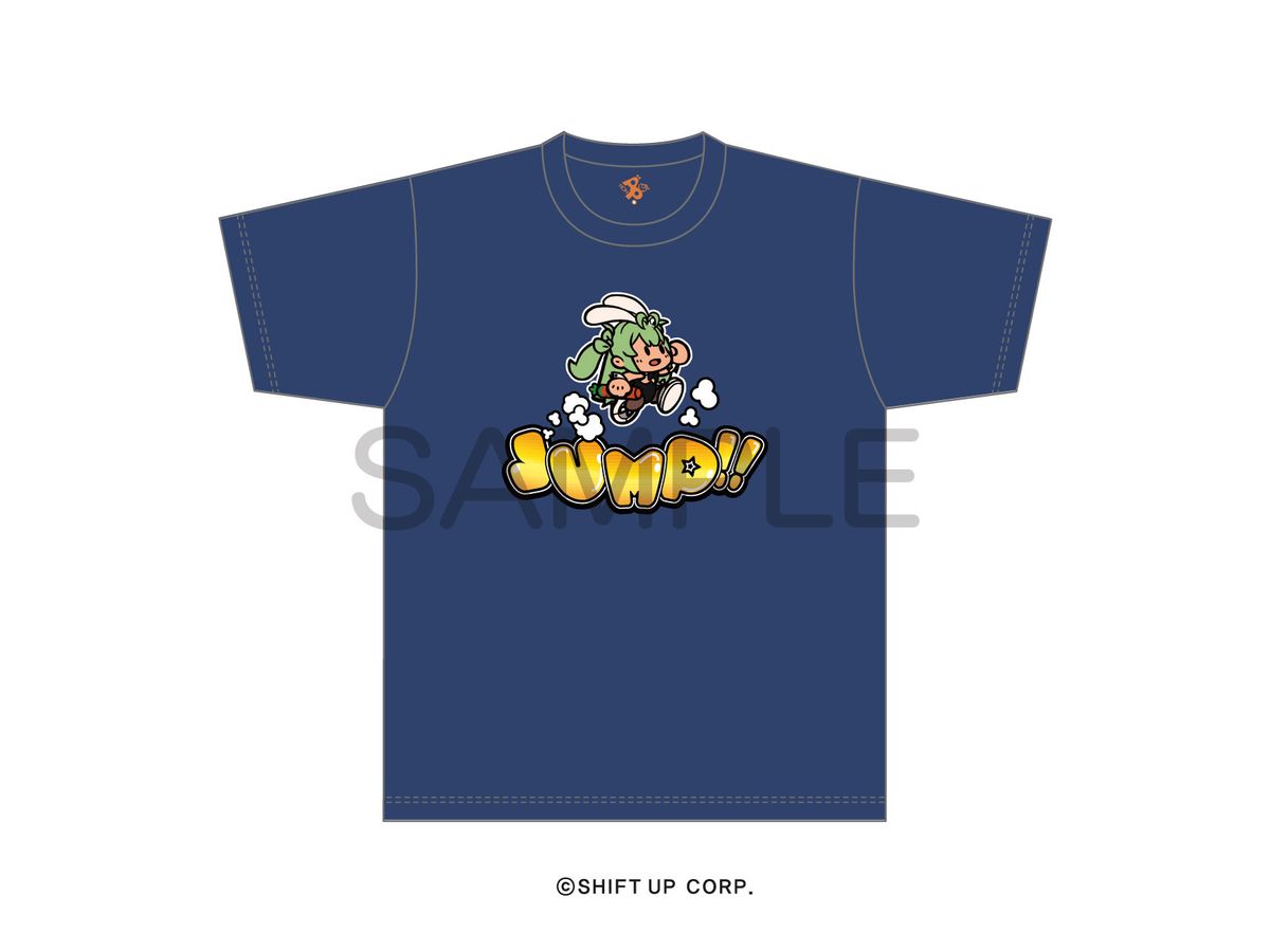 Goddess Of Victory: Nikke: T-Shirt RUNNING SODA! Navy Size XL