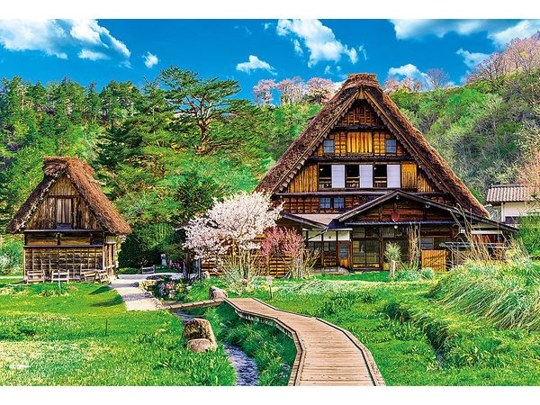 Beautiful Gassho-style Shirakawa-go 1000pcs (720mm x 490mm)