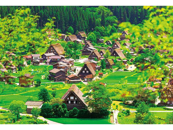 Shirakawa-go Gassho-style Village 300pcs (380mm x 260mm)