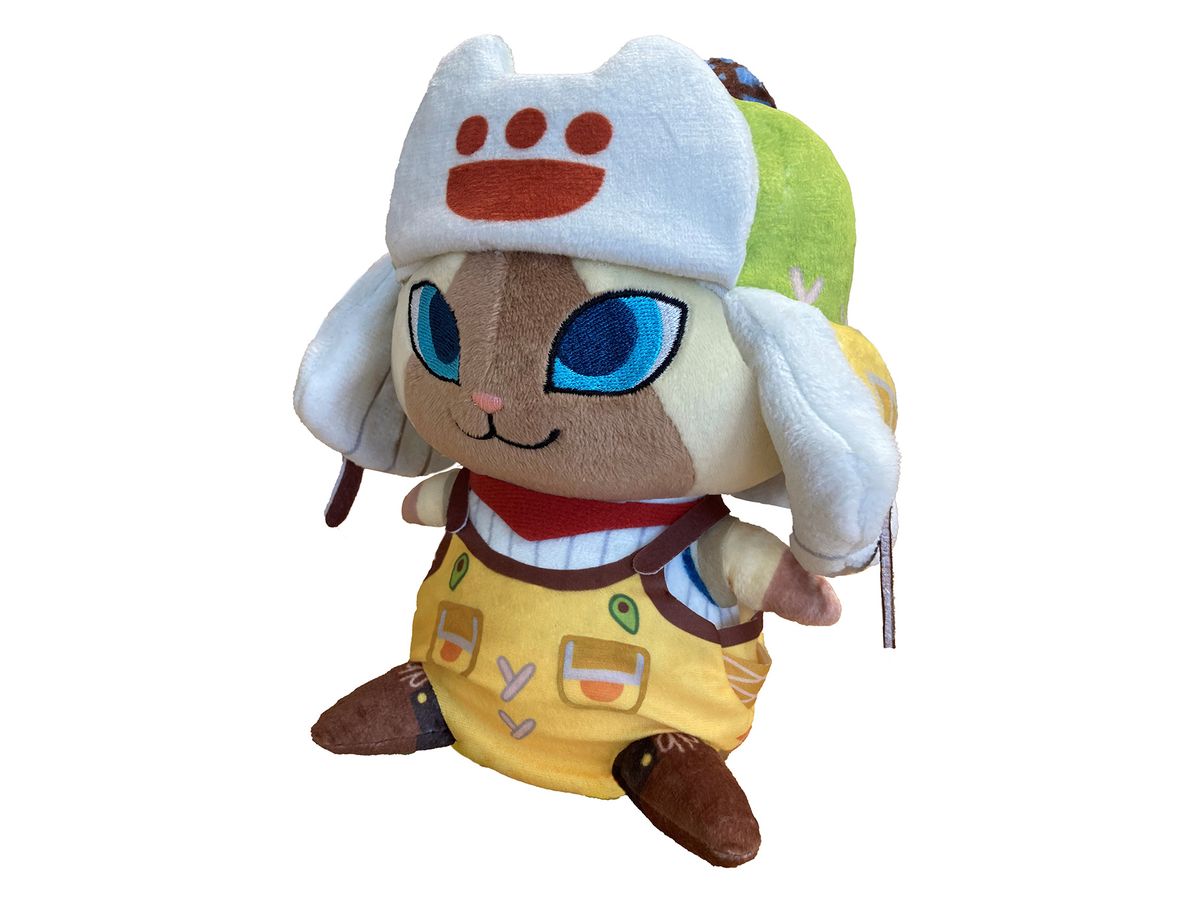 Monster Hunter Wilds Deformed Plush Palico