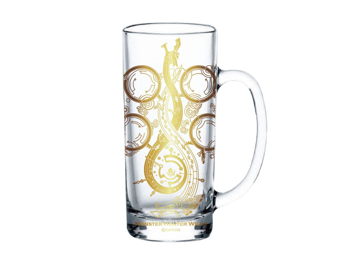 Monster Hunter Wilds Glass Mug Title Logo Symbol