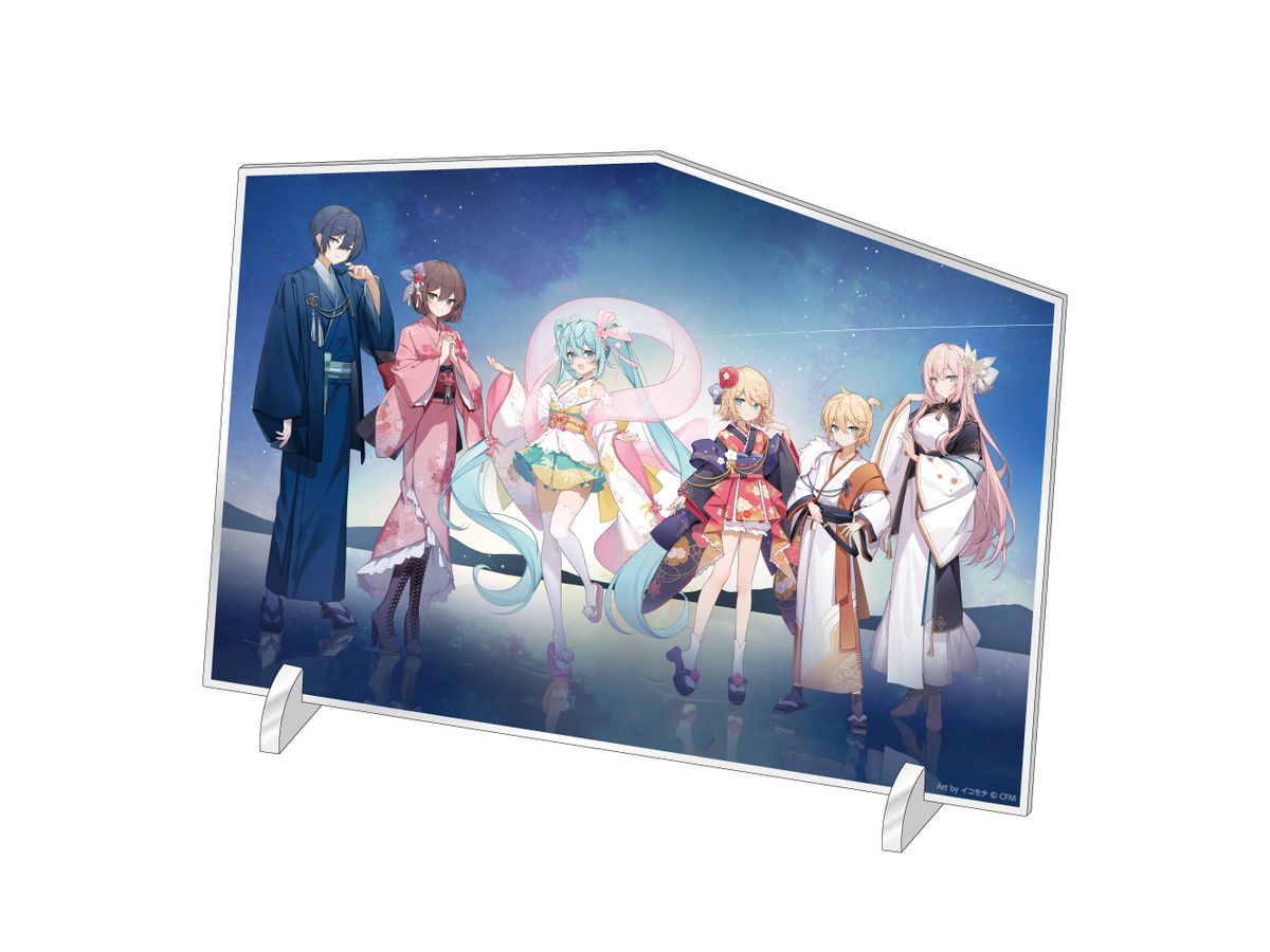 Hatsune Miku Akihabara Festival 2024: Ema Style Acrylic Art Stand Tanabata Ver.