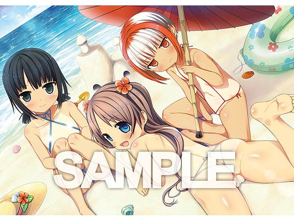 Monobeno Natsuha Sawai & Sumi & Alice Arishima B2 Tapestry