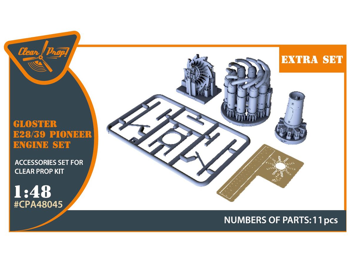 Gloster E28/39 Pioneer engine set for CP kits CP4823