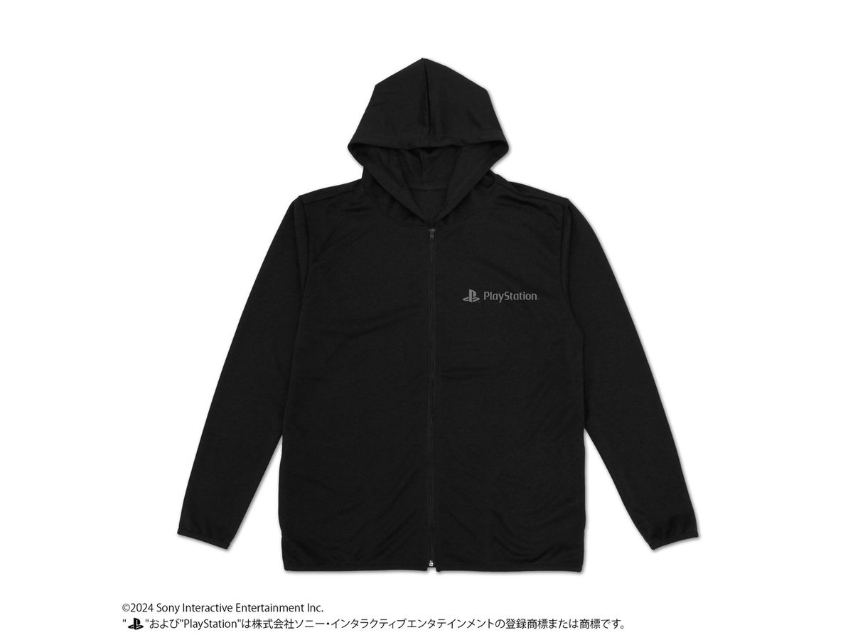 Playstation: Thin Dry hoodie For Playstation / Black-L