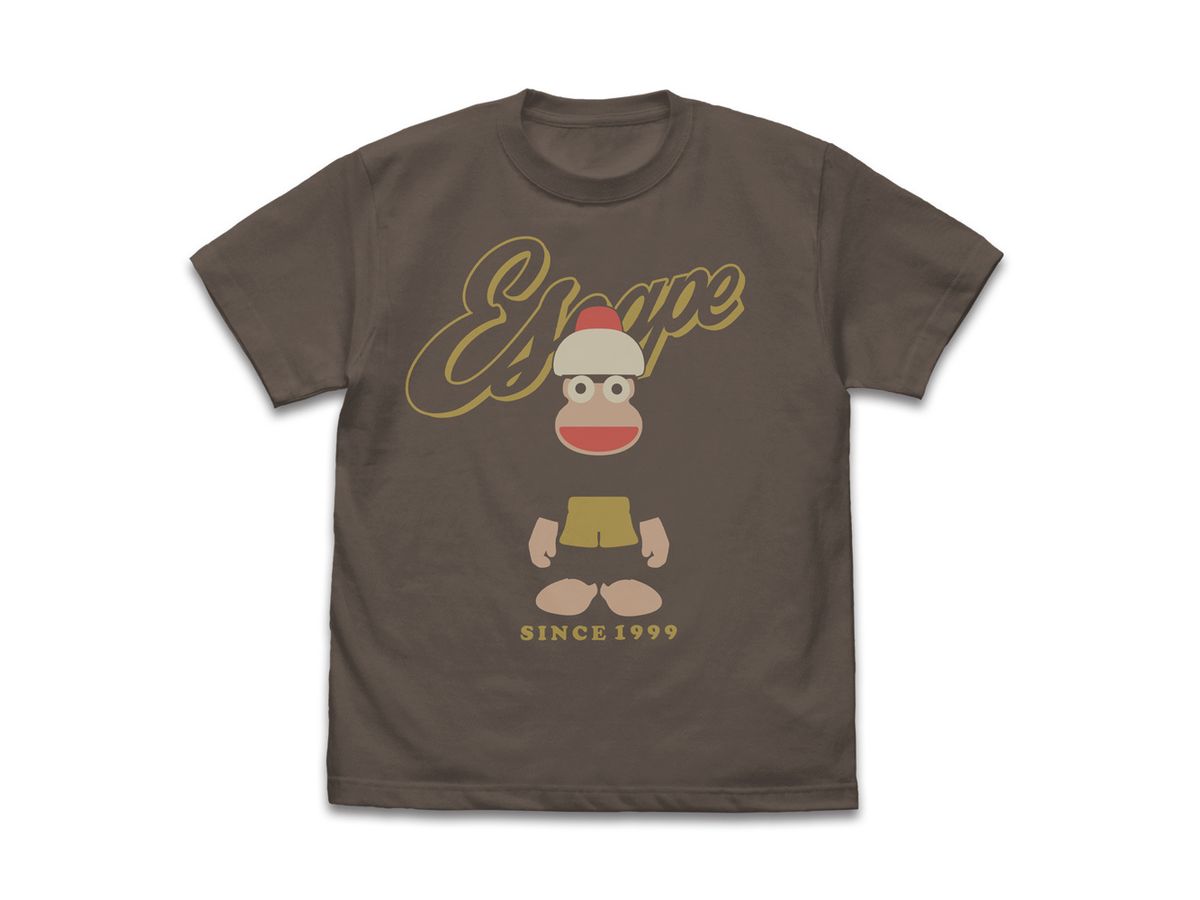 Sarugetchu: Piposaru Escape T-Shirt / Charcoal-XL
