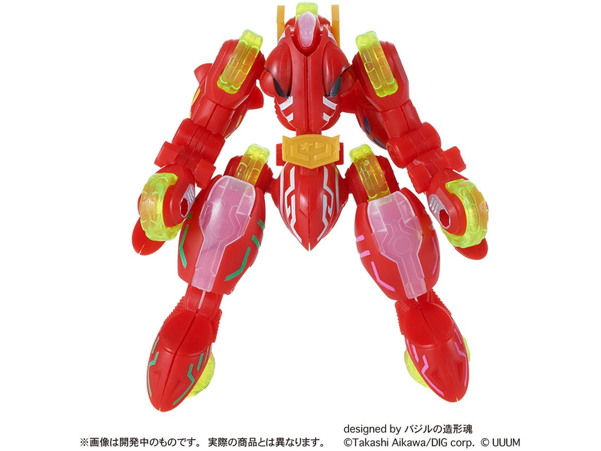 DIGMODEL GAN-GI-MARU Bakuretsu Gattai GAN-GI-MARU -Leonga God- (Reissue)