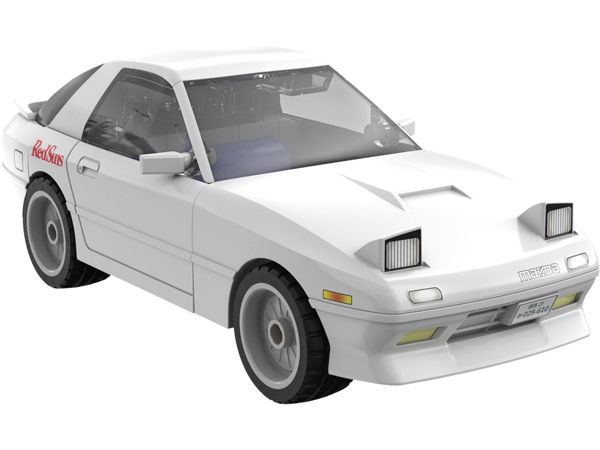 Initial D Real Body Kit Ryosuke Takahashi RX7-FC3S White