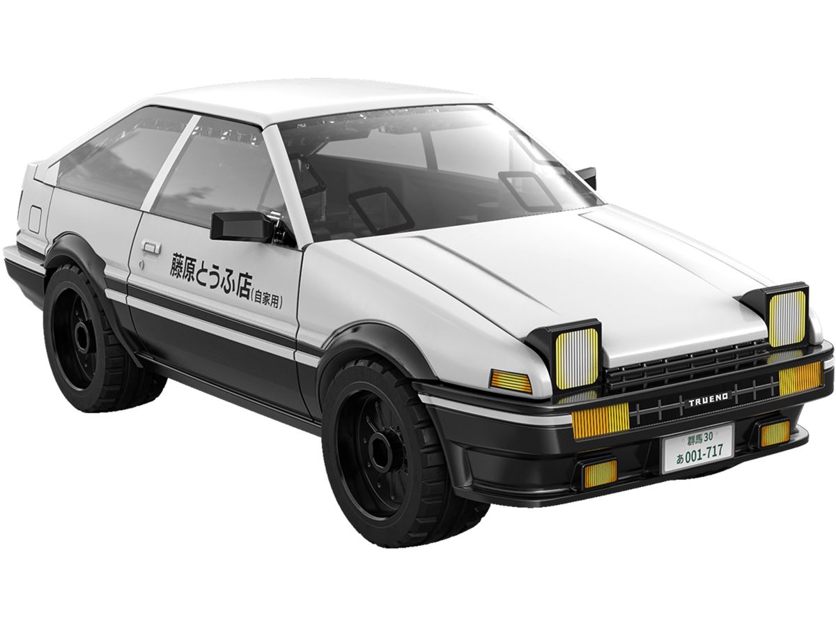 Initial D Real Body Kit Takumi Fujiwara AE86 TRUENO White
