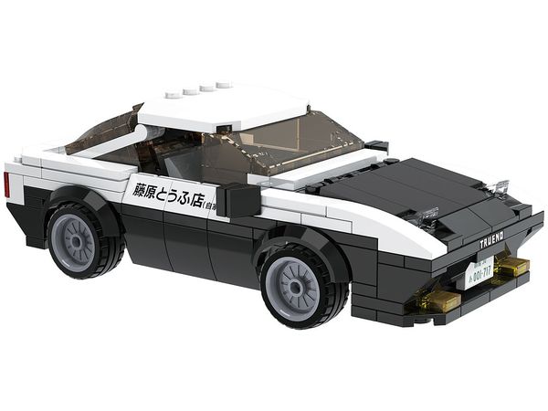 Initial D Block Kit Takumi Fujiwara AE86 TRUENO White
