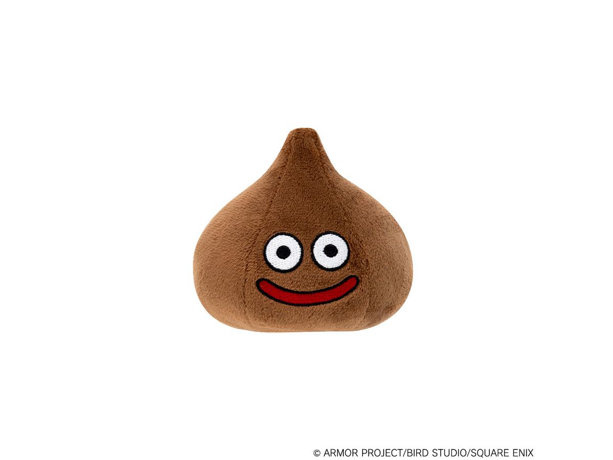 Smile Slime Plush Toy S Chocolate Slime