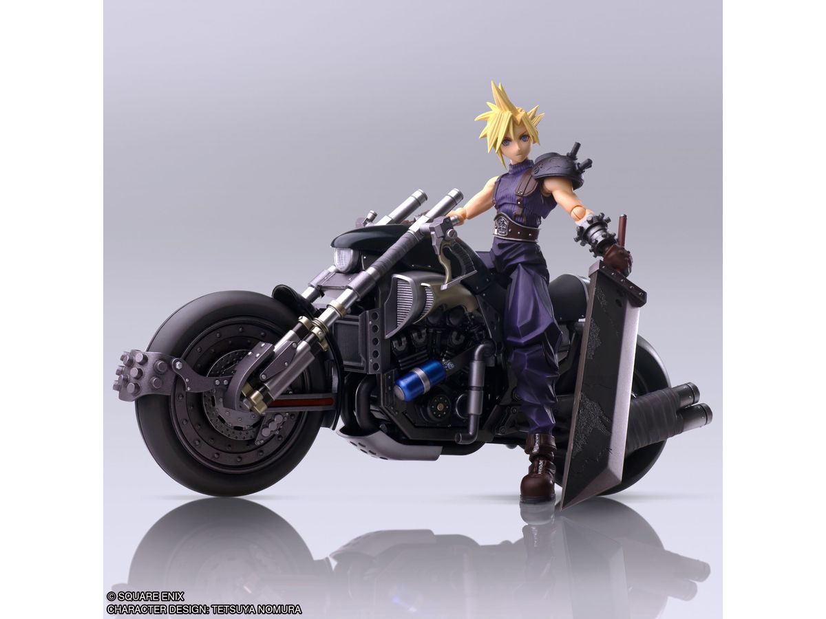 FINAL FANTASY VII: Bring Arts Cloud Strife & hardy-DAYTONA