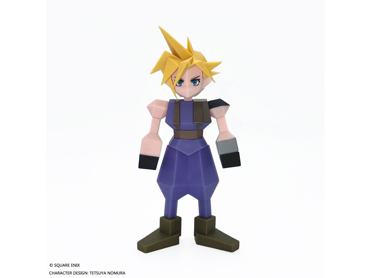 Final Fantasy VII Polygon Soft Vinyl Cloud Strife