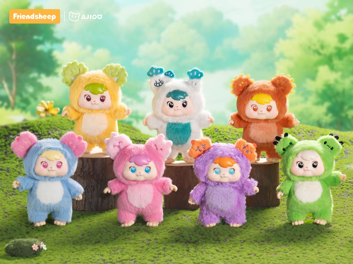 AJIOO Plant Fairy Series Plush Surprise Box: 1Box (6pcs)