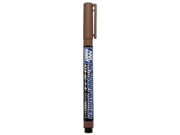 Mr.Hobby Marker for Panel Lines Extra-Fine Tip Type Brown