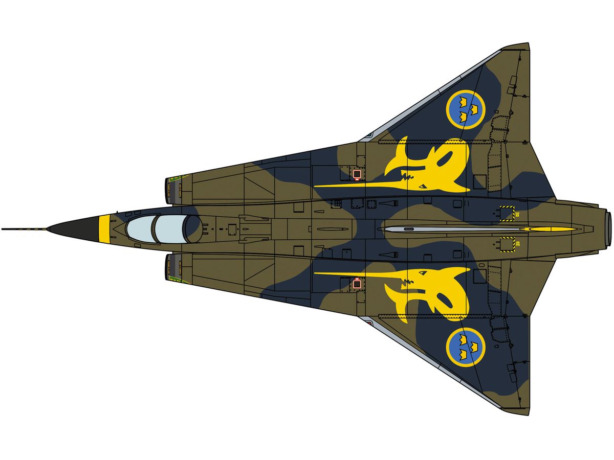 J35J Draken F10 Wing Special Marking