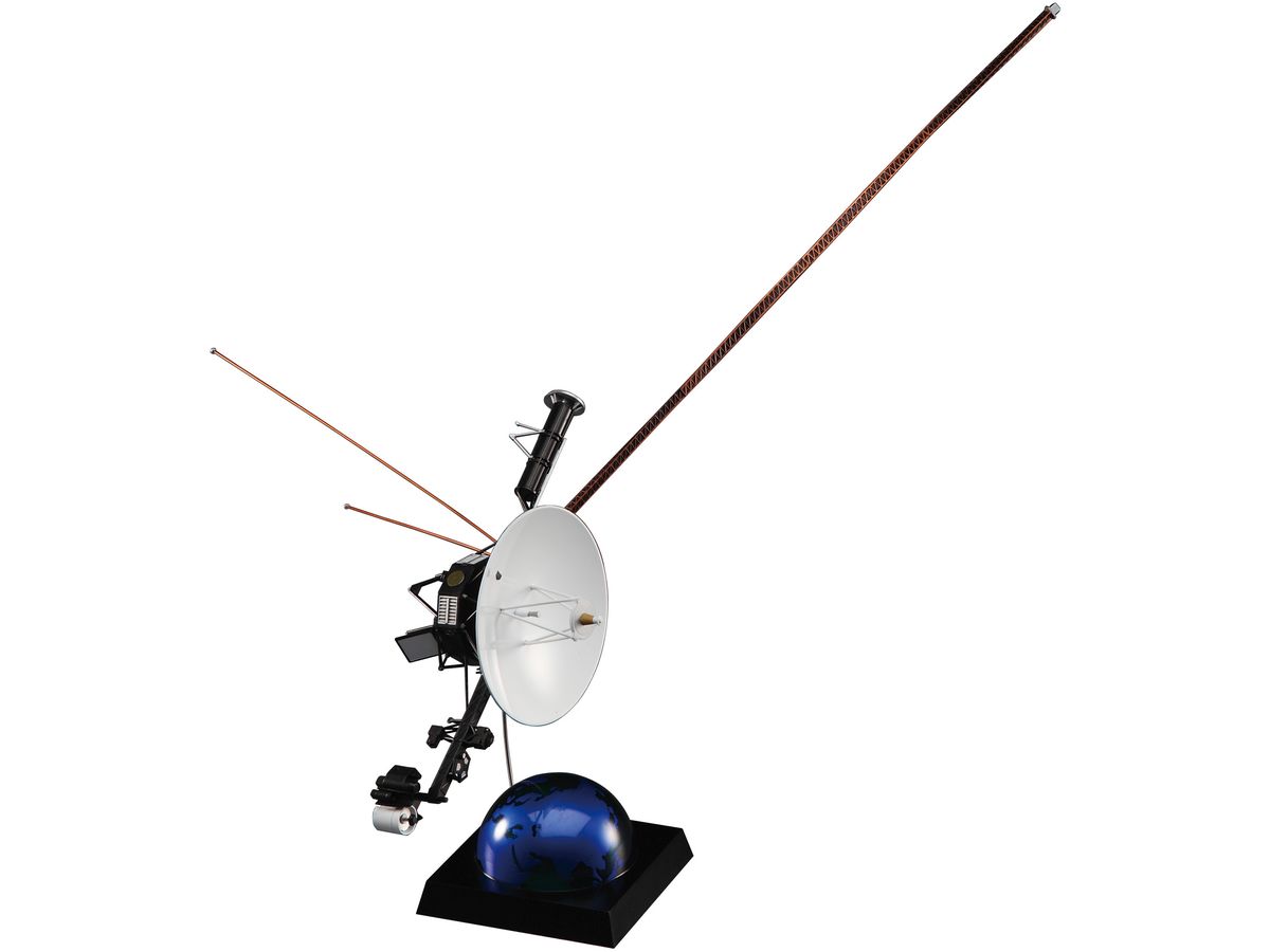 Unmanned Space Probe Voyager w/Mission Emblem Patch