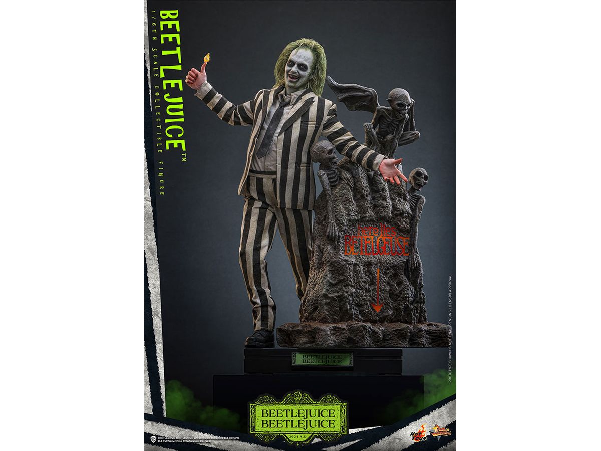 Movie Masterpiece - Fully Poseable Figure: Beetlejuice Beetlejuice - Beetlejuice