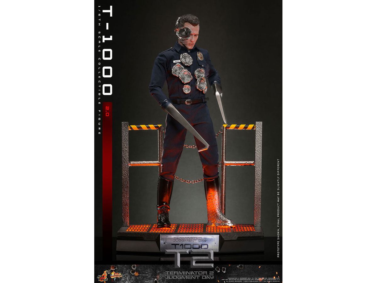 Movie Masterpiece - Fully Poseable Figure: Terminator 2: Judgment Day - T-1000 (2.0)