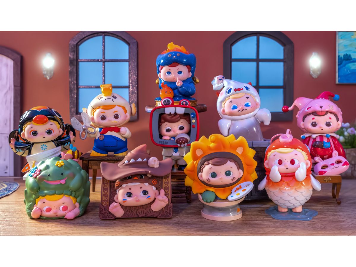 Let's Play With PIDOL-PIDOL! Series Trading Figures 1Box 9pcs