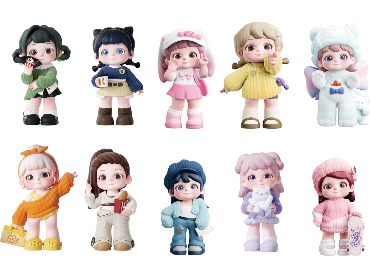 DD.G My Colorful New Style Series Trading Figures 1Box 9pcs