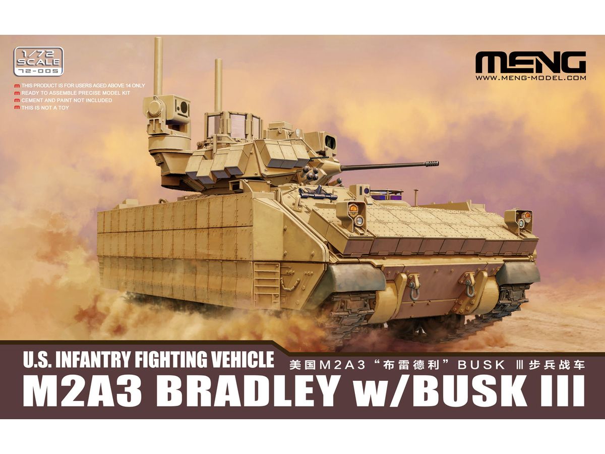 US Army M2A3 Bradley Infantry Fighting Vehicle w/ BUSK III