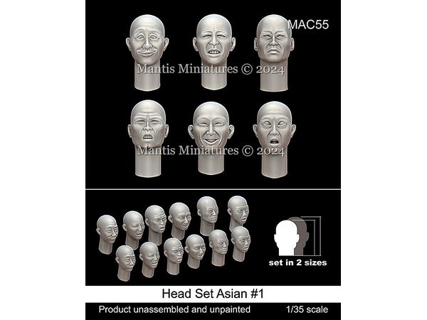 Head Set Asian #1