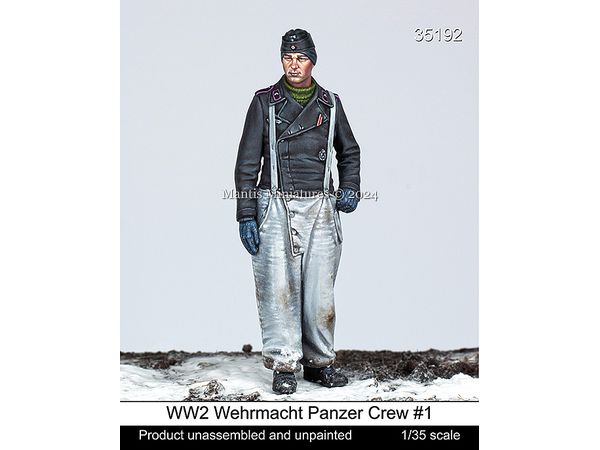 WW2 Wehrmacht Panzer Crew #1