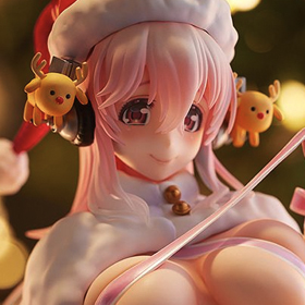 Super Sonico 10th Merry Christmas! Figure