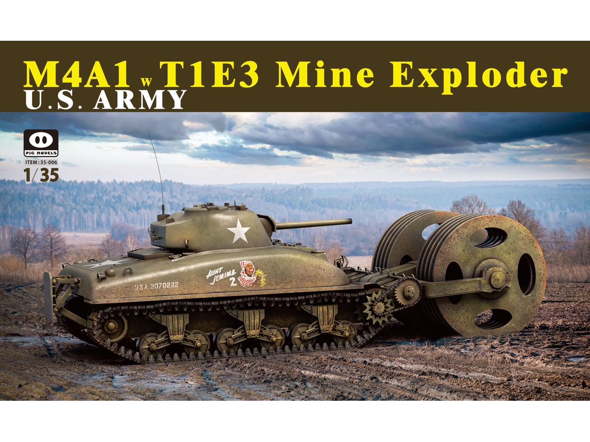 US ARMY M4A1 w/T1E3 Mine Exploder