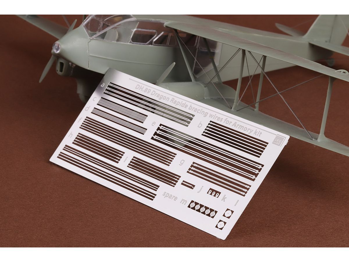 De Havilland Dh-89 Dragon Rapide rigging wire set