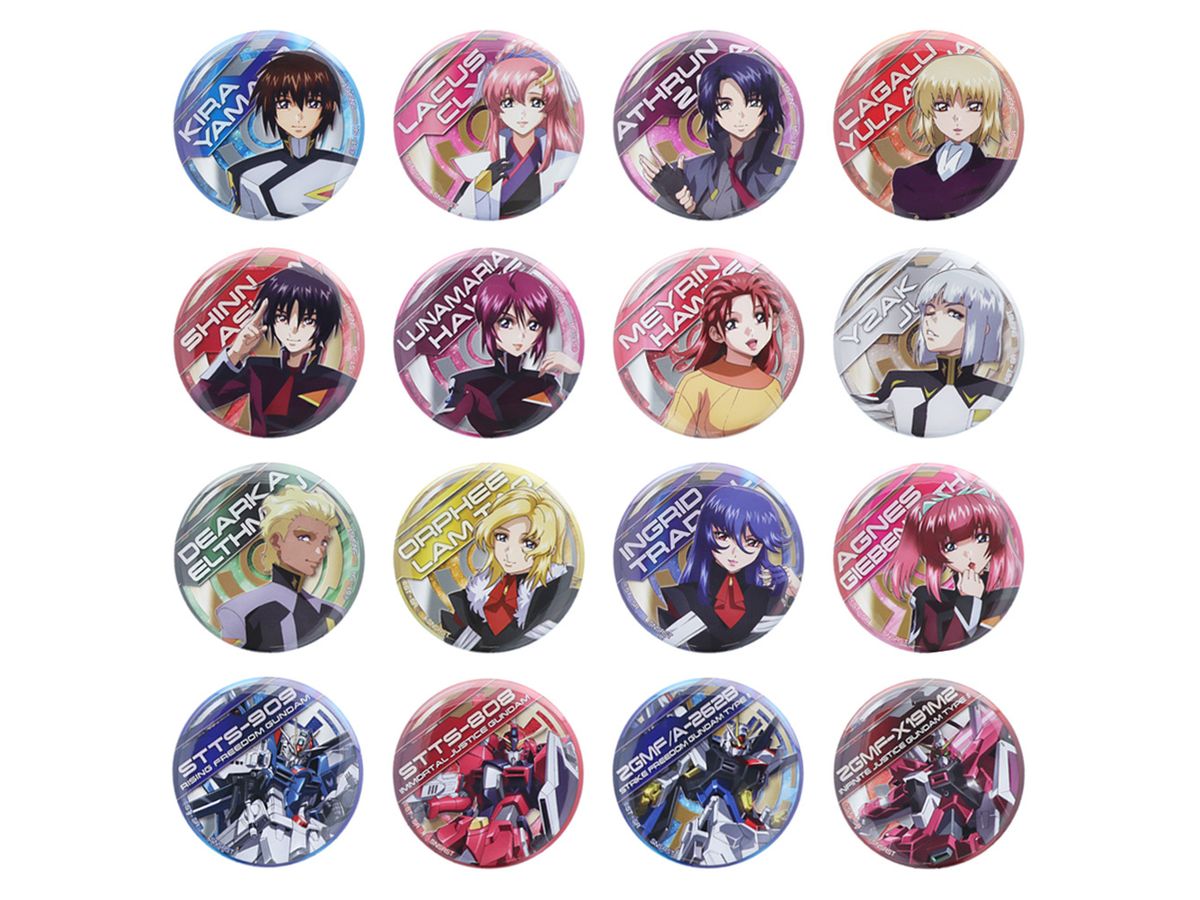 Gundam Seed Freedom: Badge Collection 1Box 16pcs