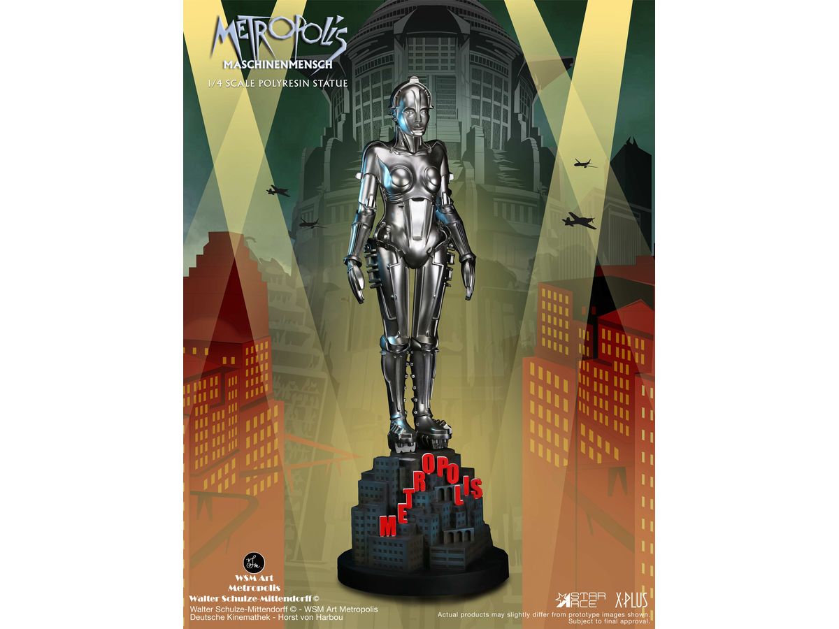 Metropolis: Maschinenmensch Polyresin Statue