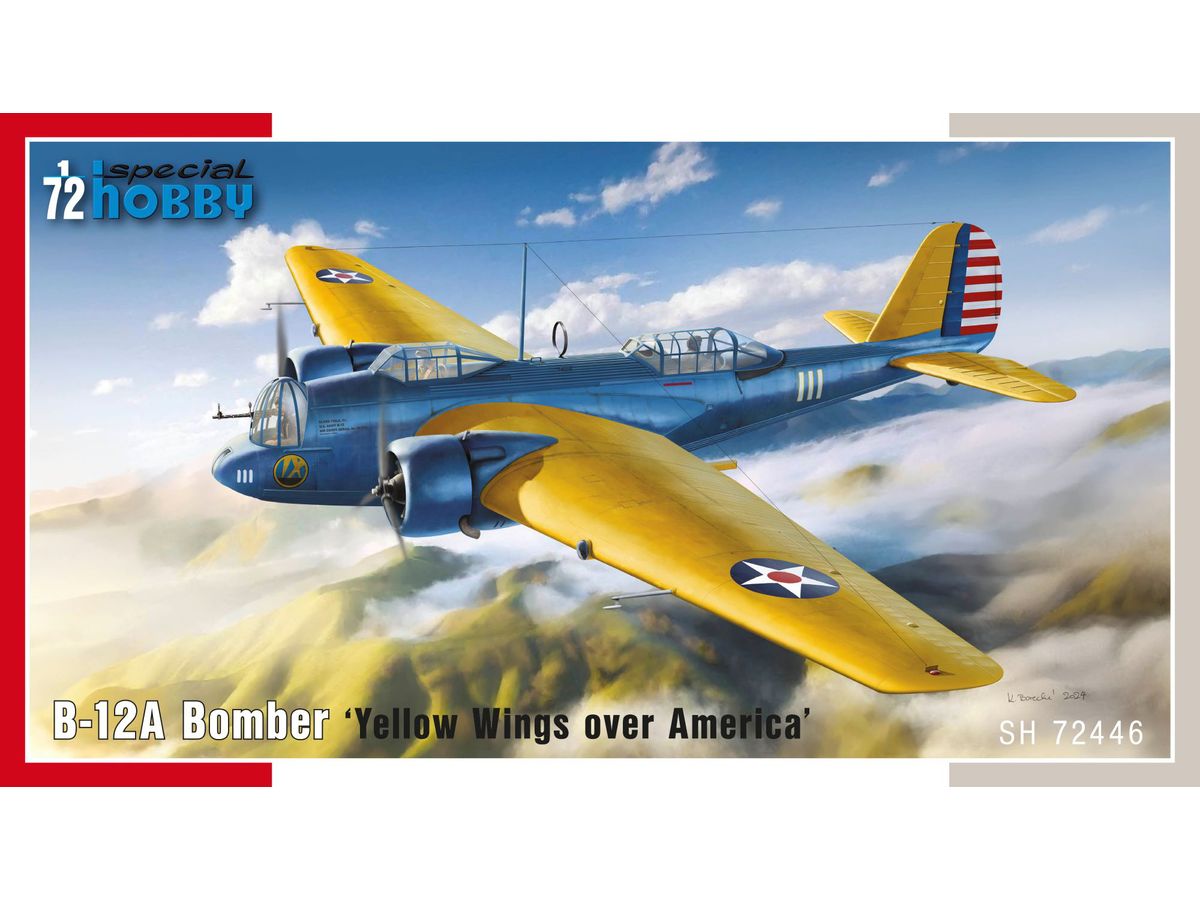 B-12A Bomber `Yellow Wings over America'
