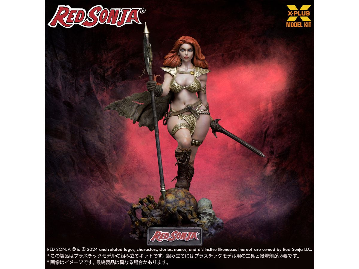 Red Sonja Plastic Model Kit