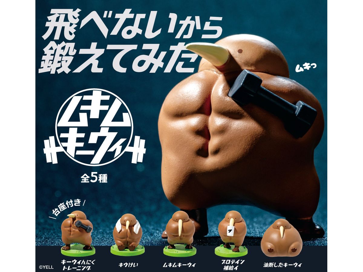 Mukimuki (Muscular) Kiwi: 1Box (10pcs)